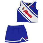 Girls' (Toddler) Kansas Jayhawks 2 Piece Cheerleader Set (R448TQ 95N)