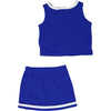 Girls' (Toddler) Kansas Jayhawks 2 Piece Cheerleader Set (R448TQ 95N)