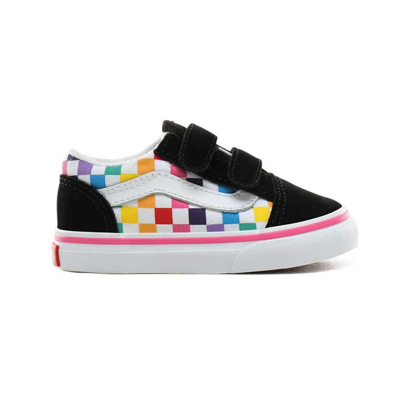 Vans - Kids' (Infant) Checkerboard Old Skool V Shoes (38JNU09)
