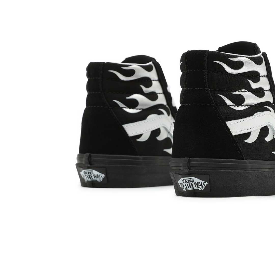 Vans Boys SK8 Hi MTE Boys Grade School Shoes Black Silver Size 05.5
