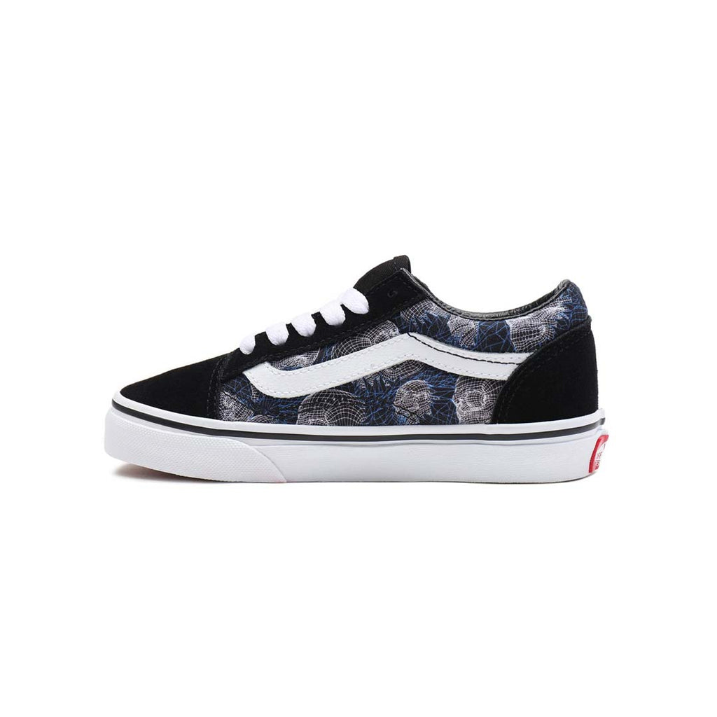 Vans Kids Preschool Old Skool Skulls Shoes 0W9TA2L SVP Sports