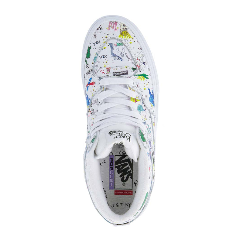 Vans - Men's Skate Half Cab X No Comply Daniel Johnston Shoes (5FCDWTM)
