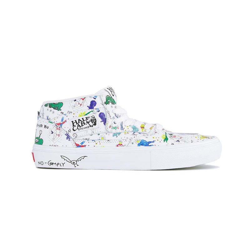 Vans - Men's Skate Half Cab X No Comply Daniel Johnston Shoes (5FCDWTM)