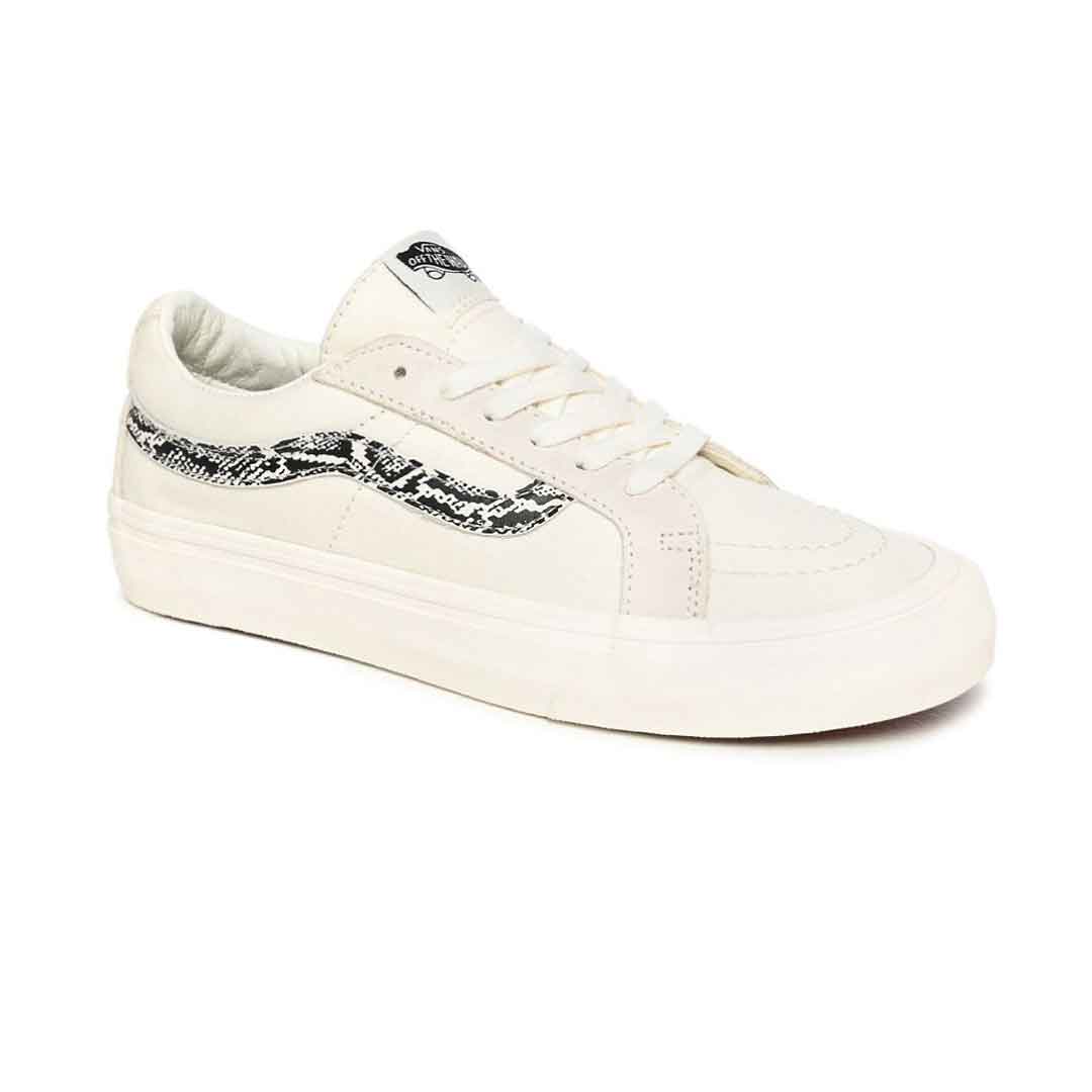 White snakeskin deals vans