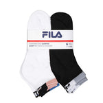 FILA - Women's 6 Pack 1/4 Sock (W-FW0023 COMBO1)