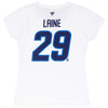 Fanatics - T-shirt Patrik Laine des Jets de Winnipeg pour femmes (3A40 0042 H3Z FNA)