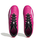 adidas - Kids' (Junior) X Speedportal.4 Flexible Ground Soccer Cleats (GZ2455)