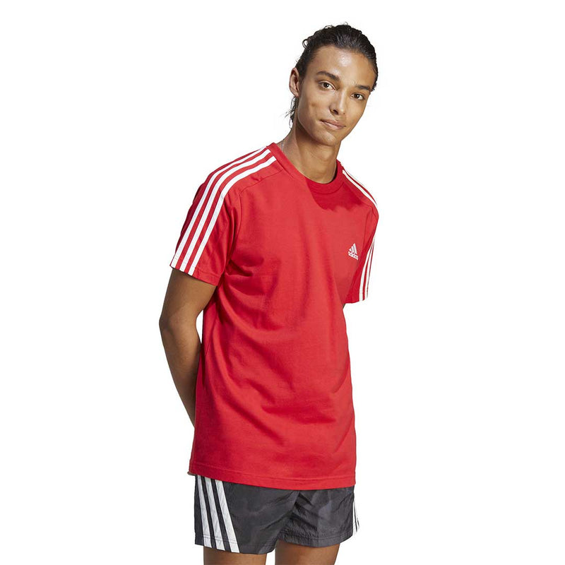 adidas - Men's Essentials Single Jersey 3 Stripes T-Shirt (IC9339)