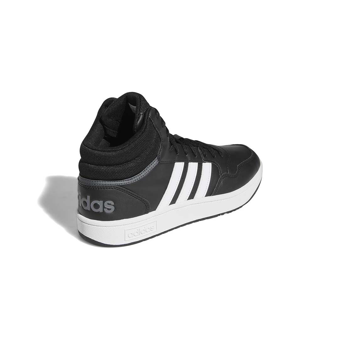 Classic black and white adidas on sale