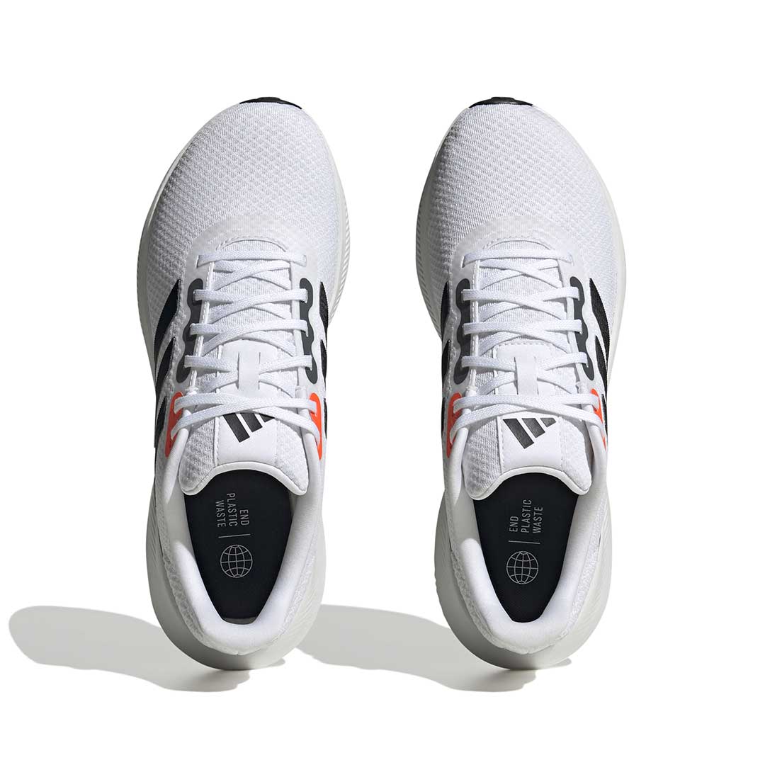 Adidas Men s Runfalcon 3.0 White Black Textile Size 11