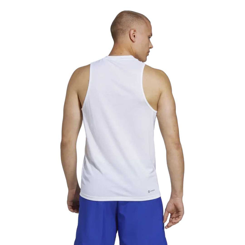 adidas - T-shirt sans manches Train Essentials Feelready Training pour hommes (IC6947)