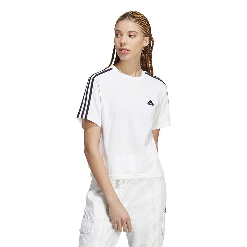 adidas - Women's Essentials 3 Stripes Crop T-Shirt (HR4915)