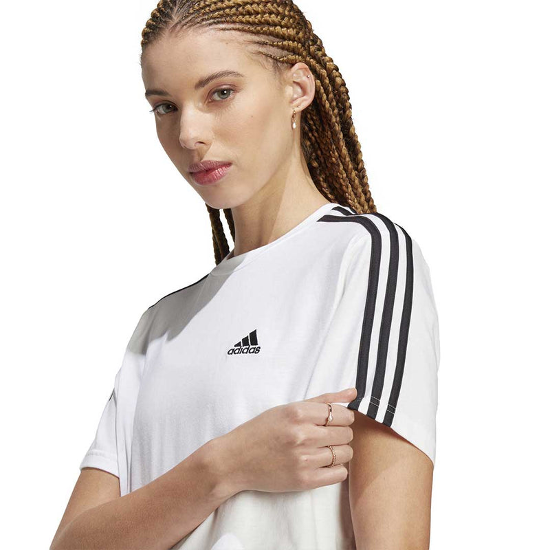 adidas - Women's Essentials 3 Stripes Crop T-Shirt (HR4915)