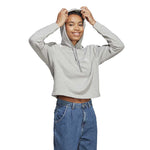 adidas - Women's Essentials 3 Stripes French Terry Crop Hoodie (IC9910)