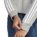 adidas - Women's Essentials 3 Stripes French Terry Crop Hoodie (IC9910)