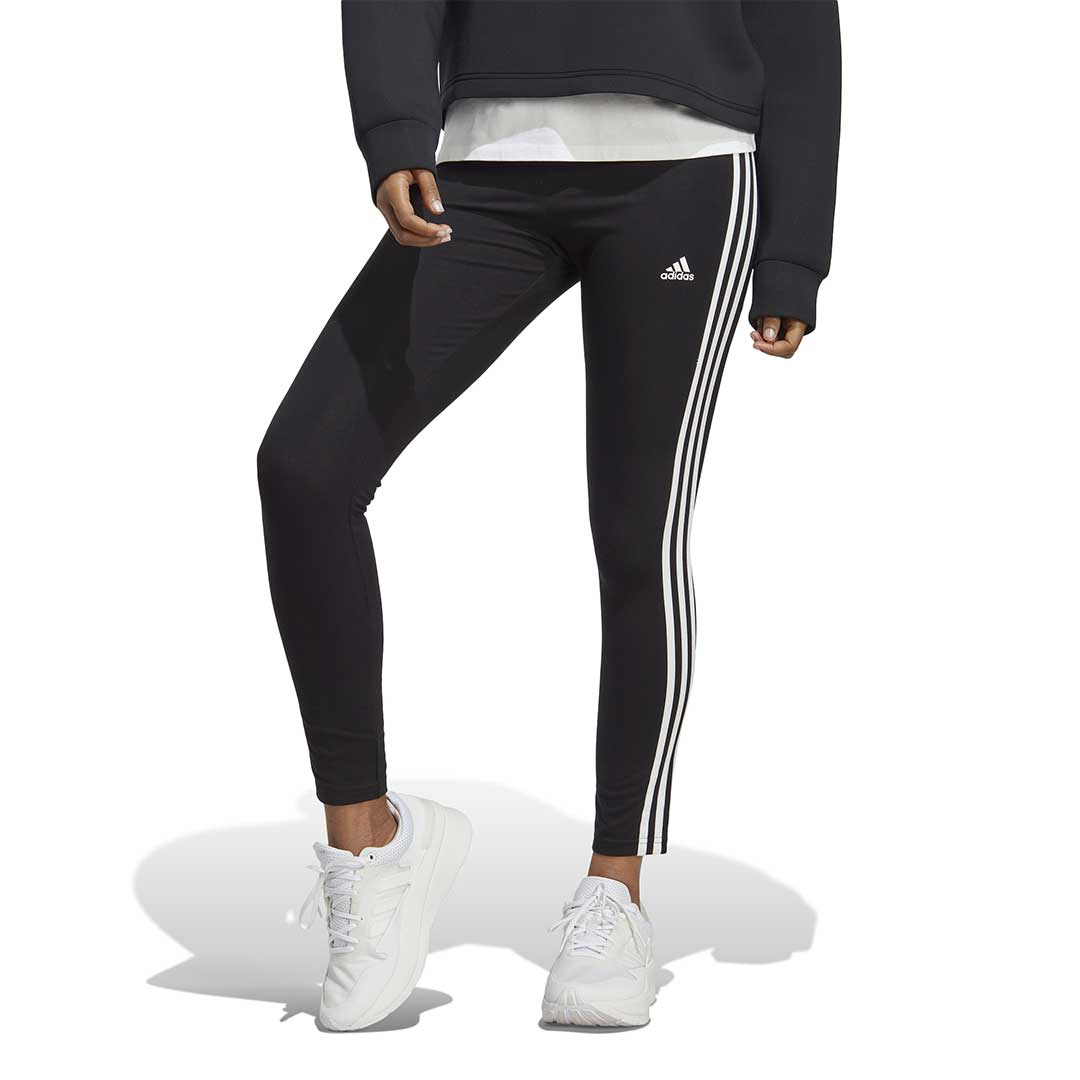 Adidas leggings three stripes sale