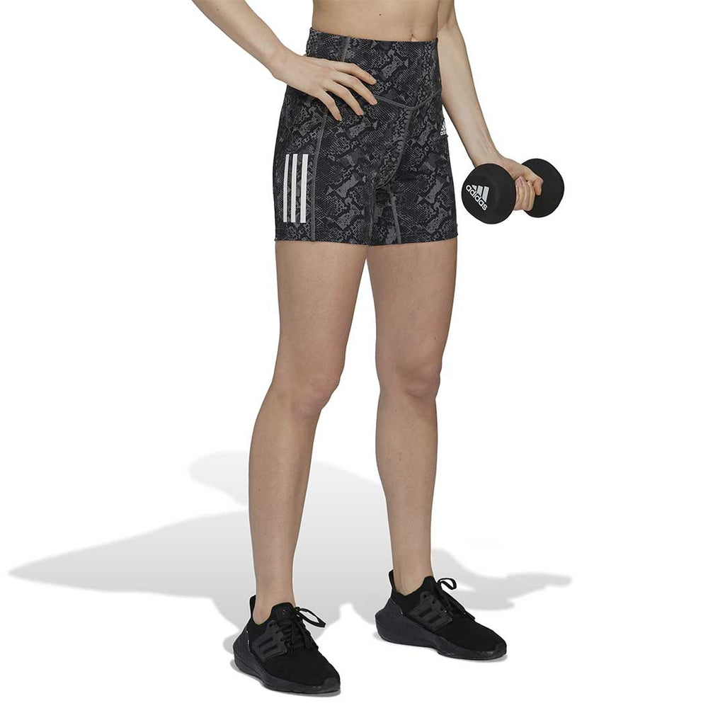 adidas - Women's Hyperglam Aeroready High Rise Tight Shorts (H44780)