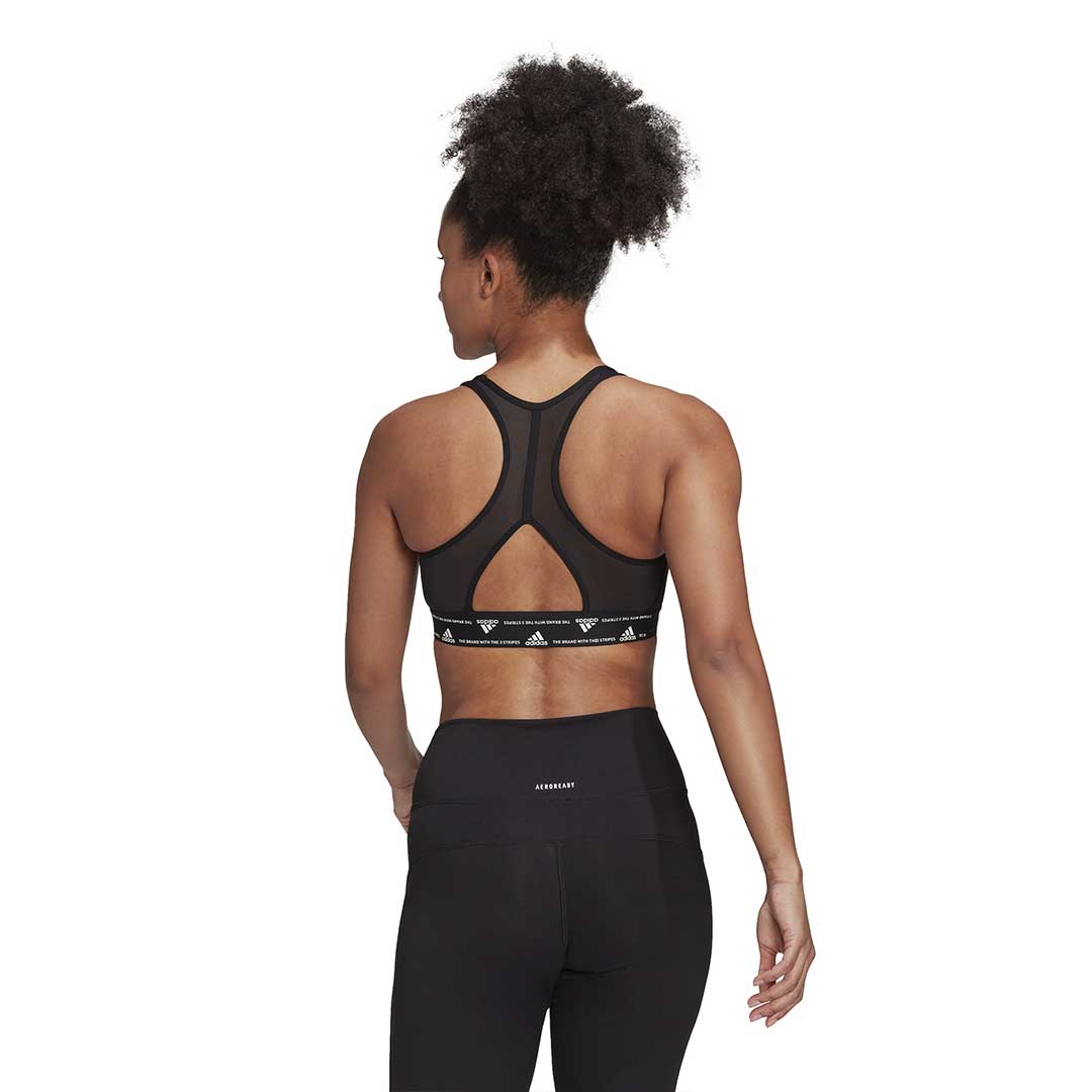 adidas Womens Training Medium Support Good Level Bra Padded : :  Clothing, Shoes & Accessories