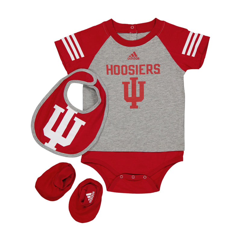 adidas - Kids' (Infant) Indiana Hoosiers Creeper Set (R4283G 85N)