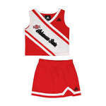 adidas - Ensemble de pom-pom girl 2 pièces Arkansas State Red Wolves pour filles (tout-petits) (RH448TQ 2UN)