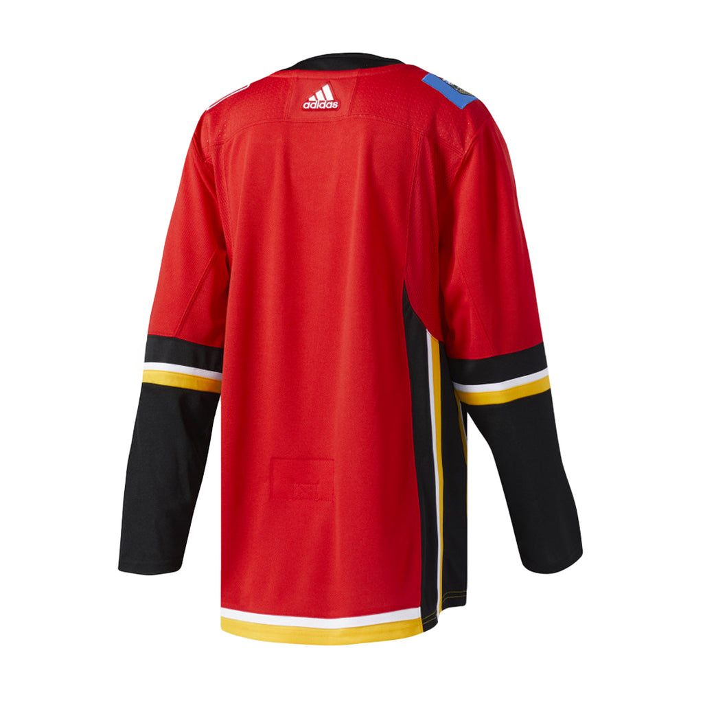 adidas - Maillot Calgary Flames Domicile Authentique Pro pour Homme (CA7072)