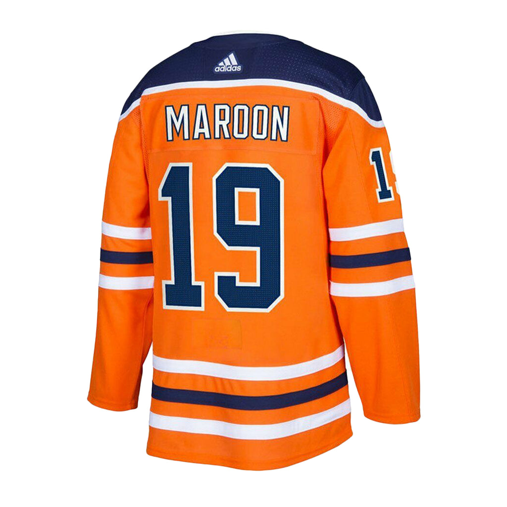 adidas - Men's Edmonton Oilers Authentic Patrick Maroon Home Jersey (CR3671)
