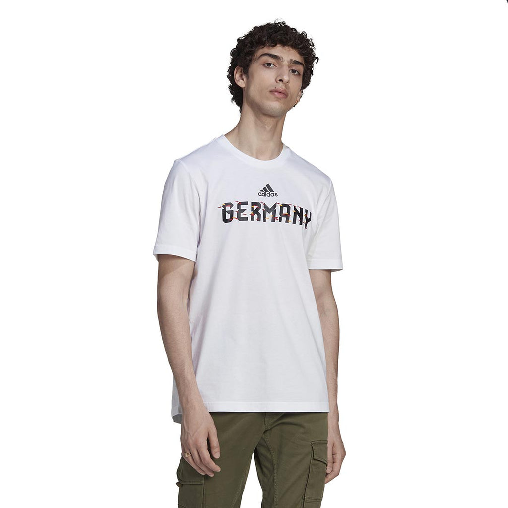 adidas - T-shirt pour homme de la Coupe du Monde de la FIFA 2022 en Allemagne (HD6376)