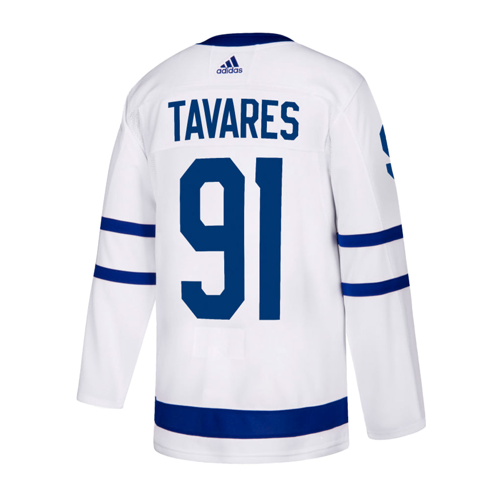 adidas - Maillot extérieur John Tavares des Maple Leafs de Toronto pour homme (FI1348)
