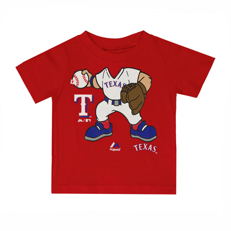 MLB - T-shirt lanceur des Texas Rangers pour enfants (bébés) (M2SAOBF 24)