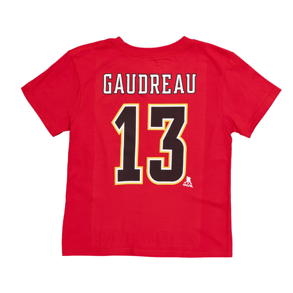 NHL - Kids' (Junior) Calgary Flames Johnny Gaudreau Tee (HK5B3HAABH01 FLMJG)
