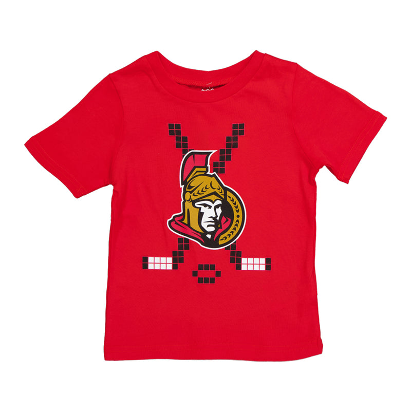 LNH - T-shirt des Sénateurs d'Ottawa pour enfants (tout-petits) (HK5T1BB3HH01 SEN)
