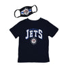 LNH - Ensemble t-shirt et masque des Jets de Winnipeg pour enfants (tout-petits) (HK5T1FED8-WNP)
