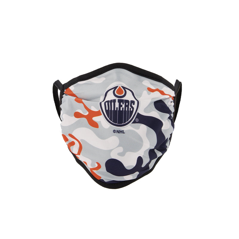 NHL - Lot de 3 masques pour enfants (jeunes) Oilers d'Edmonton (HK5BOFEFK-OIL)
