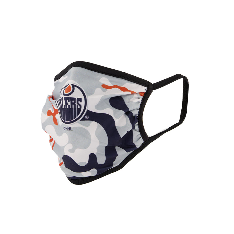 NHL - Lot de 3 masques pour enfants (jeunes) Oilers d'Edmonton (HK5BOFEFK-OIL)