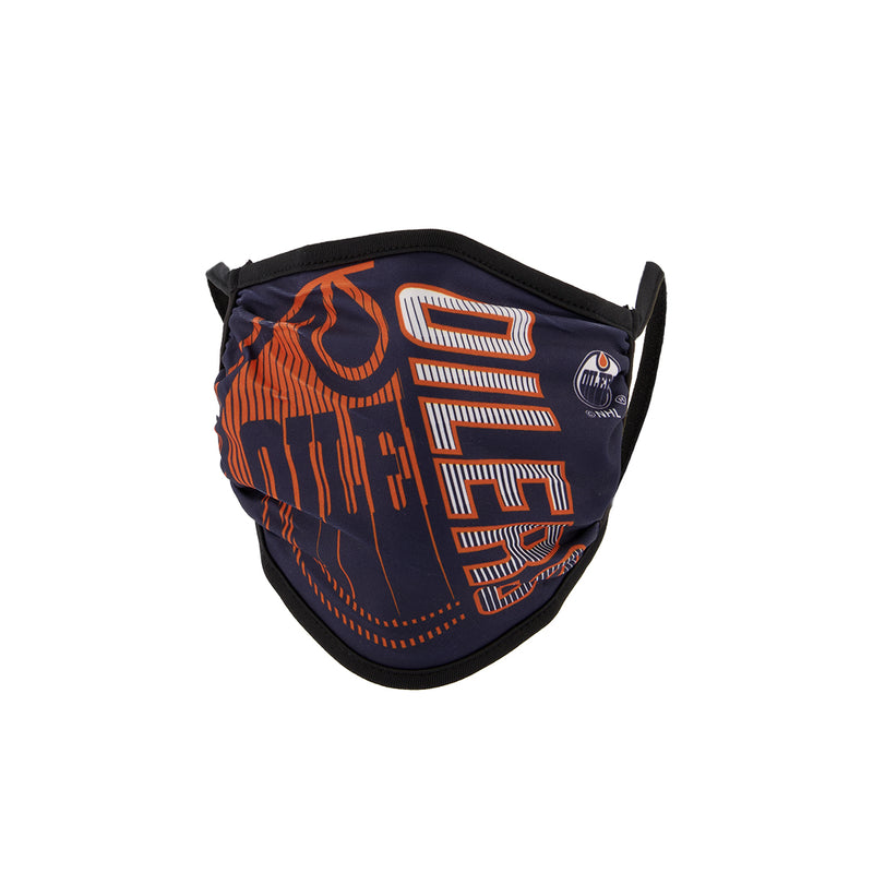 NHL - Lot de 3 masques pour enfants (jeunes) Oilers d'Edmonton (HK5BOFEFK-OIL)